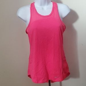 Nike neon pink tank top